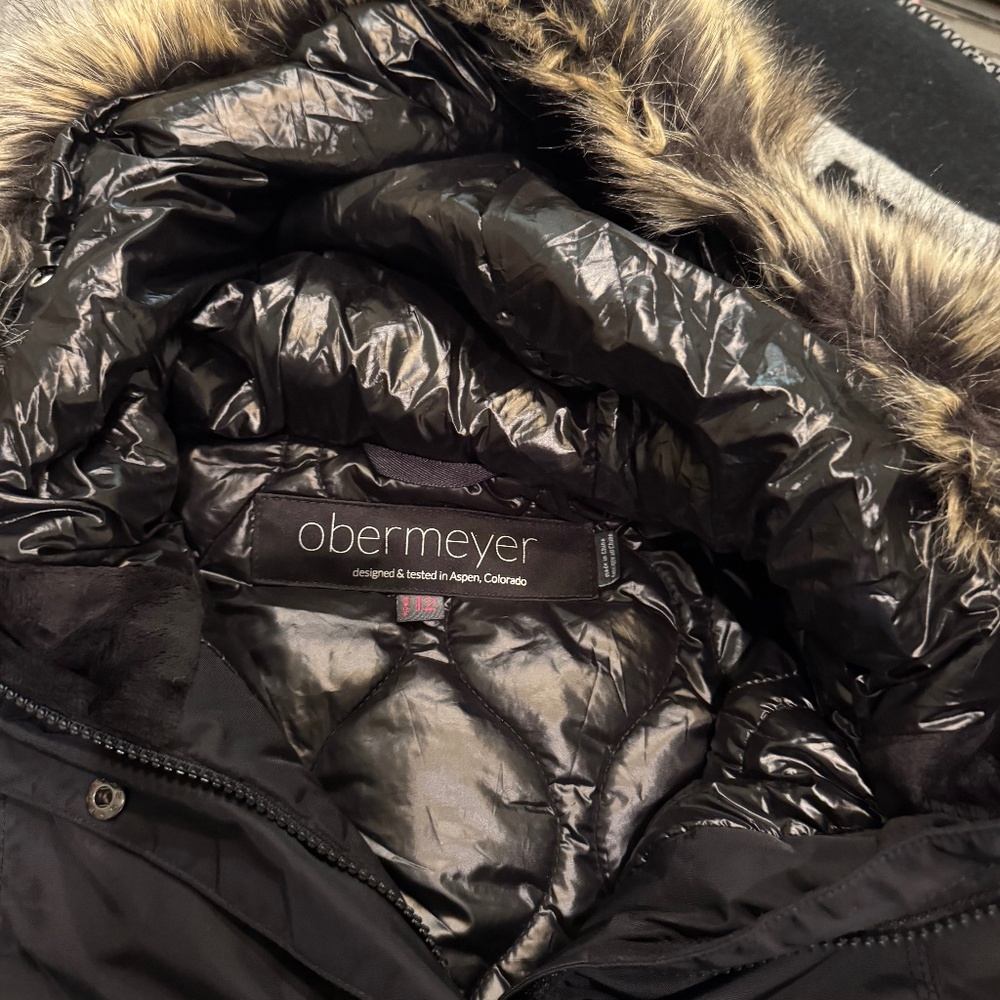 Obermeyer Ski Jacket with Fur trim hood